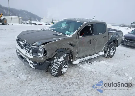 2025 Ford Ranger Raptor from USA, damaged, VIN 1FTER4LR0SLE30755